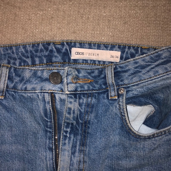 Asos Straight Leg Jeans - Picture 2 of 3